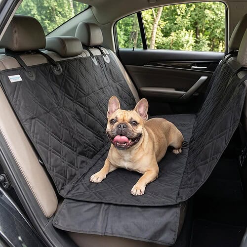 Dog Car Seat Cover with Hammock