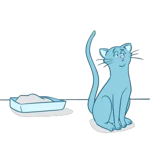 cat litter training pads