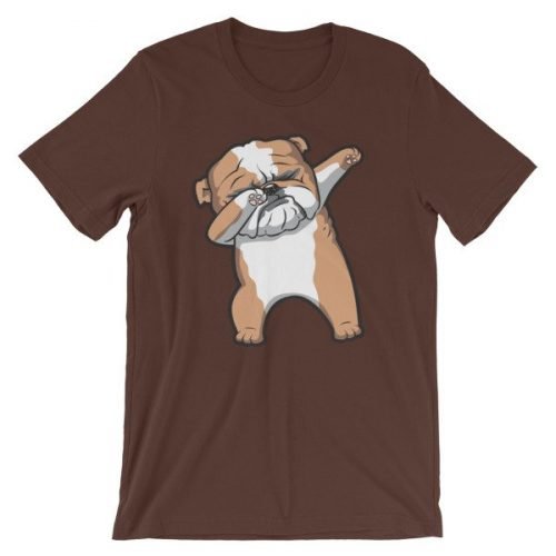 Funny Bulldog Dabbing Dab Dance Tshirt | Bulldogology