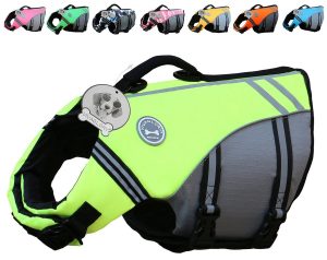 Vivaglory New Sports Style Ripstop Dog Life Jacket