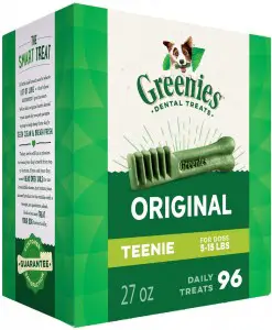 Greenies Original Teenie 10 Best Dental Chews for Dogs: Reviews and Advices