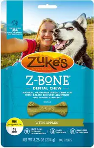 Zukes Z Bone 10 Best Dental Chews for Dogs: Reviews and Advices
