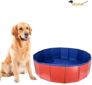 Delifur Foldable PVC Dog Cat Dog Swimming Pool: 7 Most Popular Swimming Pool Brands Review