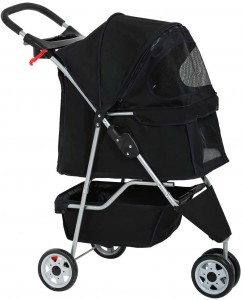 Dog Stroller Pet Stroller Cat Stroller for Medium Small Dogs Foldable Travel 3 Wheels Waterproof Puppy Dog Strollers and Carriages: Our Top Picks in 2024