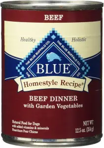 Blue Buffalo Homestyle Recipe Beef Dinner Canned Dog Food