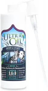 Ultra Oil Skin and Coat Supplement for Dogs and Cats