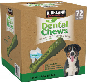 Kirkland Signature Dental Chews 72 Dog Treats