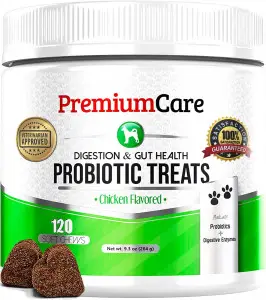 PREMIUM CARE Probiotics for Dogs - Made in USA