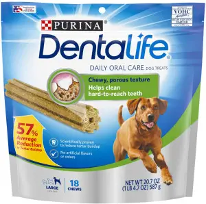 Purina DentaLife Adult Large Breed Adult Dental Dog Chew Treats