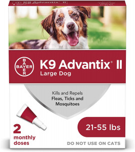  K9 advantix II Flea and Tick Prevention for Large Dogs