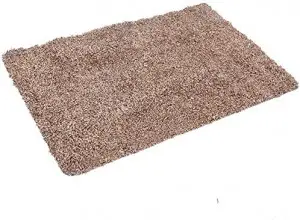 IvyGrip Brwon 32x20 Magic Doormat,Super Absorbs Mud Rubber Back Door mat