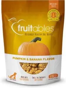 Fruitables Baked Dog Treats | Pumpkin Treats for Dogs