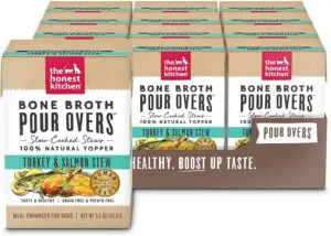 The Honest Kitchen Bone Broth POUR OVERS%E2%84%A2 Wet Toppers for Dogs Liquid Nutrition for Dogs: 5 Best Foods for Your Pet’s Healthy Diet