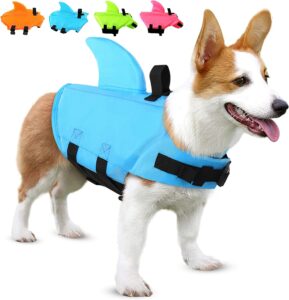 SUNFURA Dog Shark Life Jacket A Helpful Guide For Choosing Your Pet's Best Bulldog Life Jackets - 2022