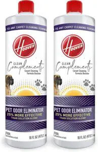 Hoover Complements Pet Odor Eliminator Carpet Cleaning