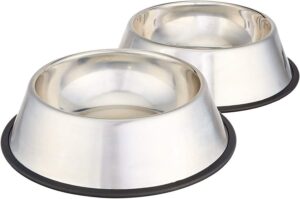 Amazon Basics Stainless Steel Dog Bowl