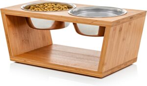 Pawfect Pets Elevated Dog Bowl Stand
