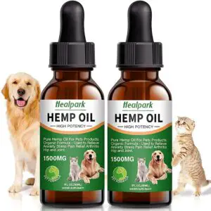 Healpark hemp oil for dogs and cats