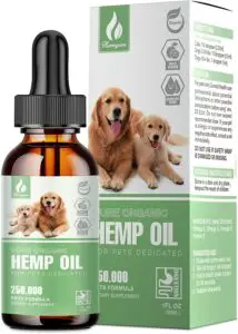 Hemyum Pure Organic Hemp Oil for Dogs