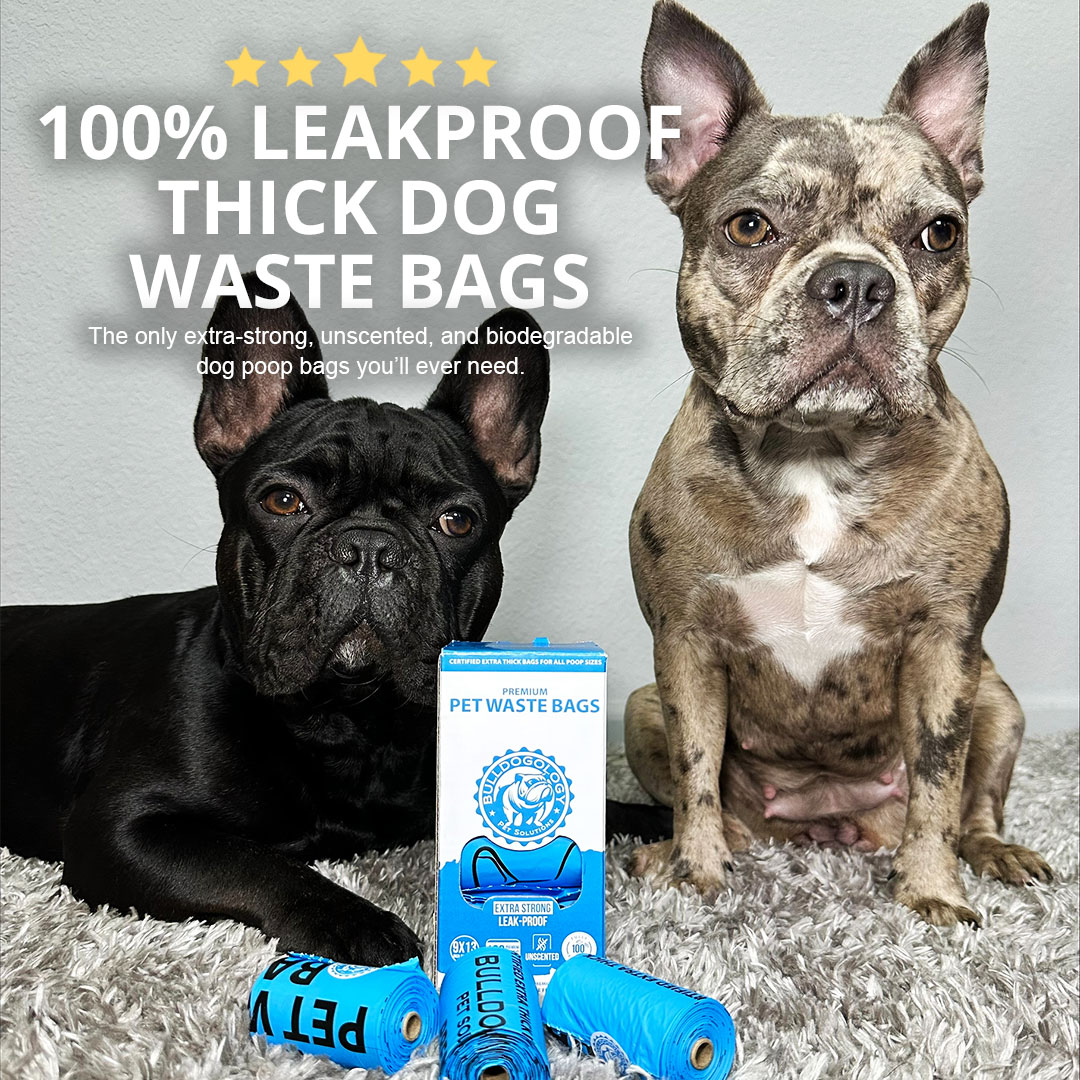 Thick dog poop bags clearance