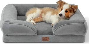 Bedsure Orthopedic Dog Bed for Medium Dogs