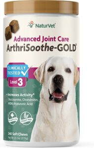 NaturVet Arthrisoothe Glucosamine for Dogs