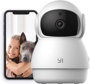 YI Pan-Tilt Security Camera, 360 Degree