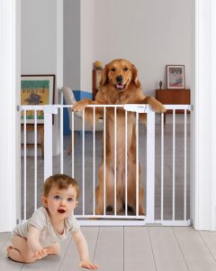 Mom's Choice Awards Winner-Cumbor 29.5-46 Extra Wide Safety Baby Gate for Stairs