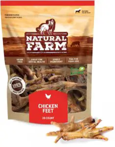 Natural Farm Nail-Free Chicken Feet Dog Treats