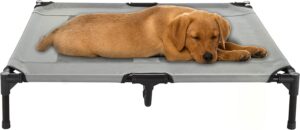 PETMAKER Elevated Dog Bed – 36x29.75 Portable Bed