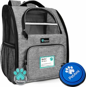 PetAmi Deluxe Pet Carrier Backpack For Hiking