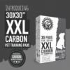 charcoal extra large puppy pads