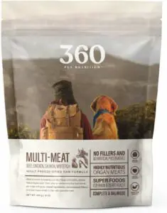 360 Pet Nutrition Freeze Dried