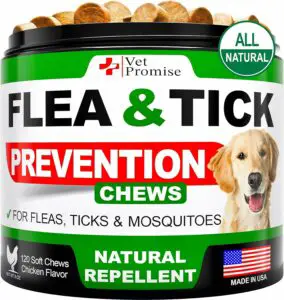 Flea and Tick Prevention for Dogs Chewables