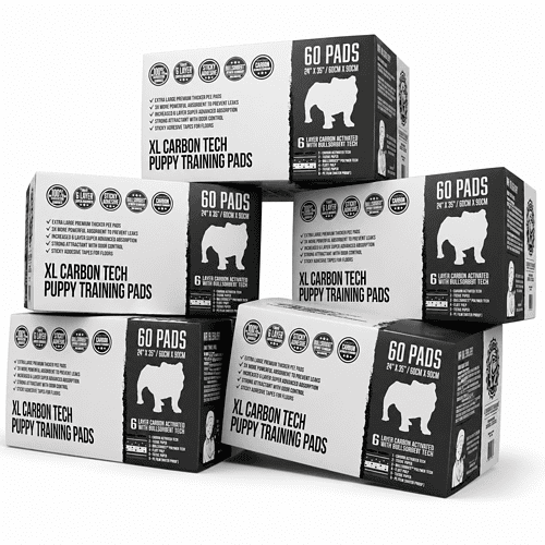 Carbon Pet Training Pads XL (24×35″) - 480-Count