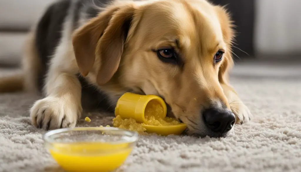 image Dog Throwing Up Yellow – Causes & Care Tips
